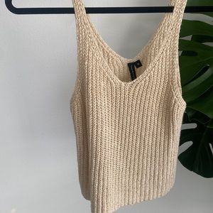 Beige tank